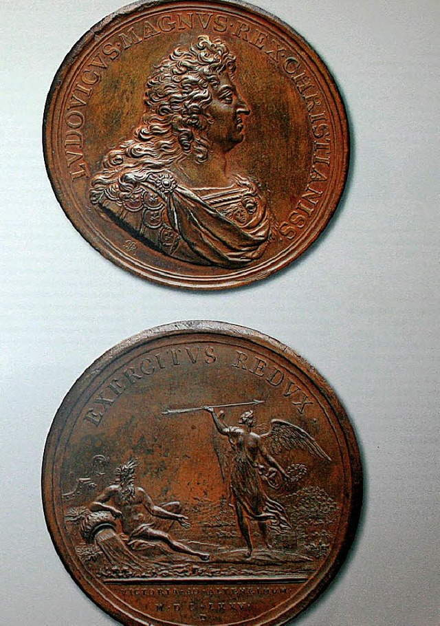 Medaillen aus Altenheim vergrert im Katalog  | Foto: Repro: Martin Frenk