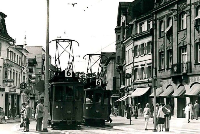 Ein zentrales Thema des Lrrach-Films ...hn, die bis 1967 durch die Stadt fuhr.  | Foto: BZ