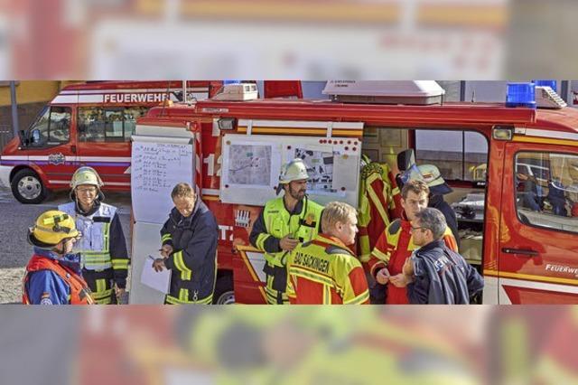 Etwas andere Schaubung der Murger Feuerwehr