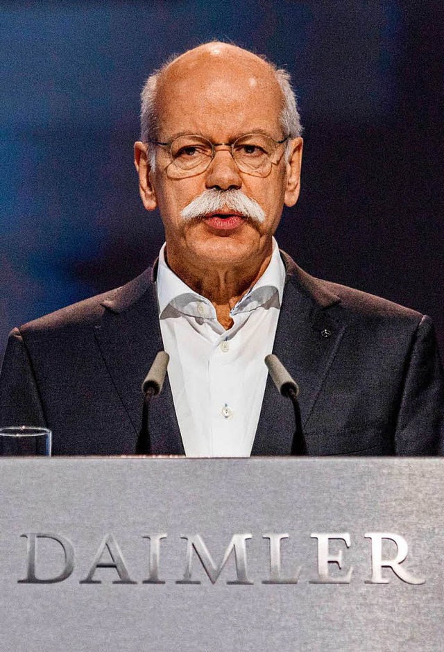 Macht Platz fr die nchste Generation &#8211; Dieter Zetsche.  | Foto: AFP