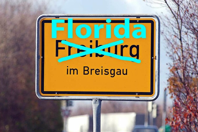 Heit es statt Freiburg im Breisgau bald Florida im Breisgau?  | Foto: Ingo Schneider/fudder.de
