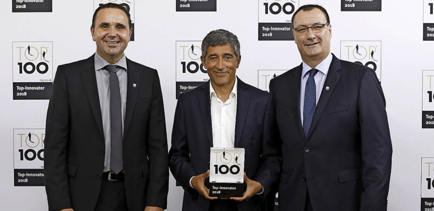 Erfolg bei TOP 100: Aebi Schmidt Deuts...ehrt zu den Innovationsfhrern 2018.   | Foto: Aebi Schmidt