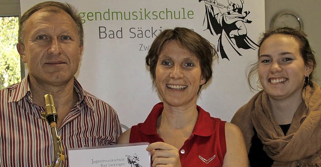 25 Jahre an der Jugendmusikschule Bad ...endmusikschule Manuel Wagner (rechts).  | Foto: Nina Witwicki