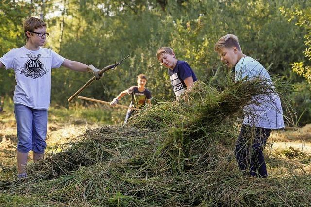 Naturpflege macht Schule