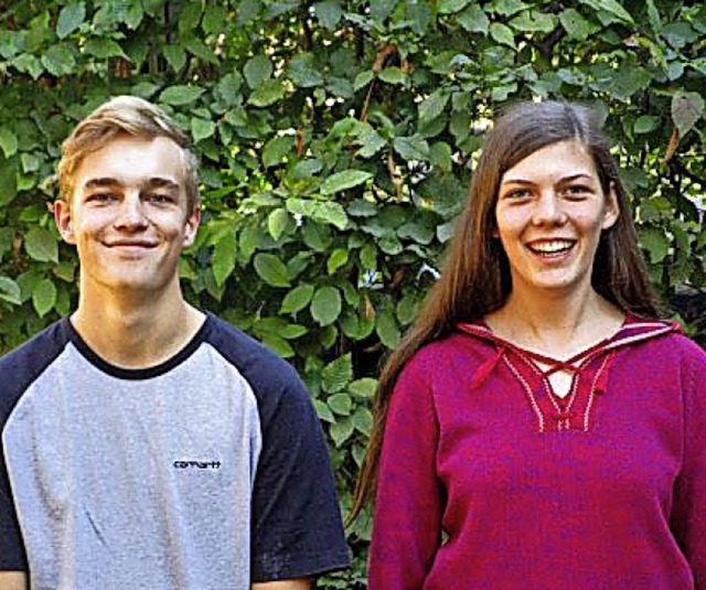 Florian Snger und Mareike Walter   | Foto: OGW