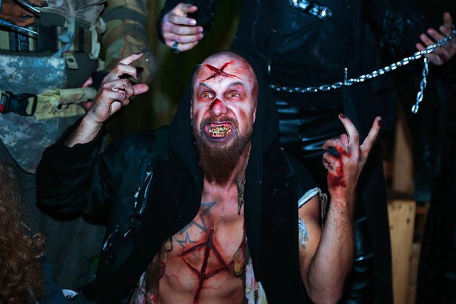 Schauspieler sorgen bei den Horror Nights im Europa-Park fr Grusel ohne Grenzen  | Foto: Sandra Decoux-Kone