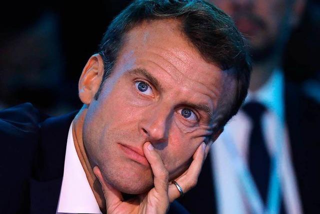 Der Stern von Macron ist am Sinken