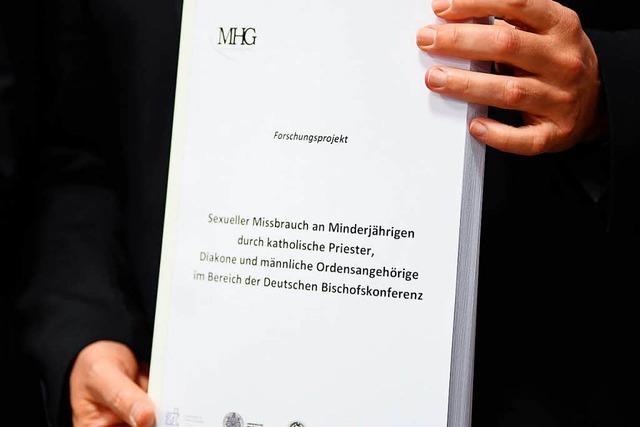 Brisante Details aus der Missbrauchsstudie der Deutschen Bischofskonferenz