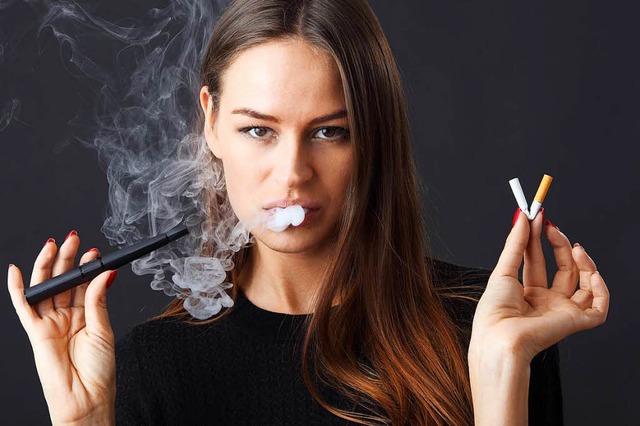 Der Umsatz mit E-Zigaretten in Deutsch...at sich seit 2015 mehr als verdoppelt.  | Foto: Knut Wiarda