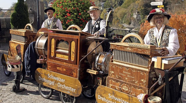 ...&#8197;whrend in der Schweiz die t... der Drehrgeler ihr Jubilum feiert.   | Foto: Archivfotos: Charlotte Frse