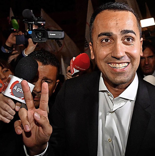 Siegessicher: Luigi Di Maio   | Foto: DPA