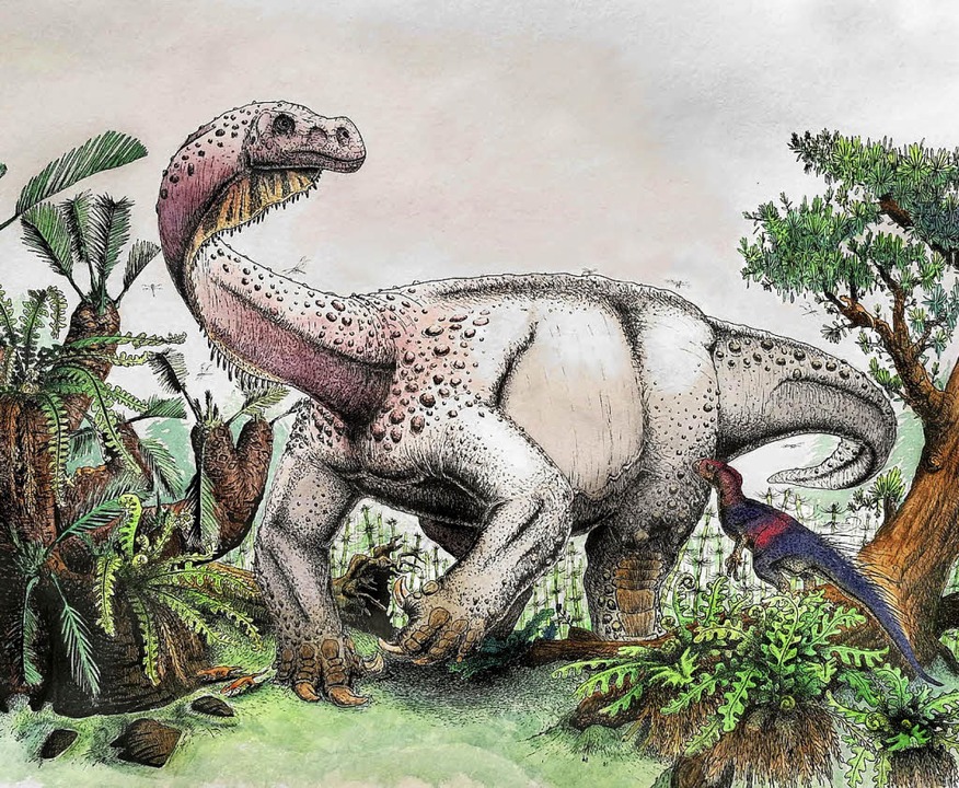 Der größte Dino seiner Zeit Panorama Badische Zeitung