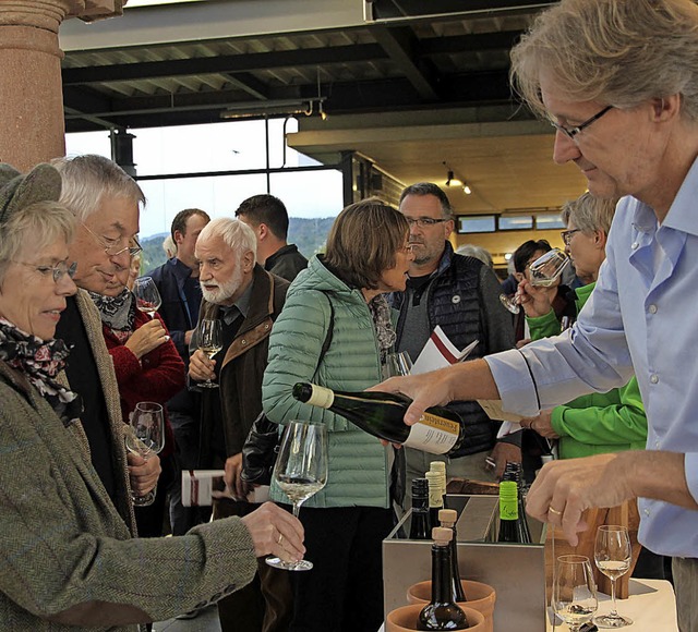 Weine aus Heitersheim werden vorgestellt.  | Foto: mod