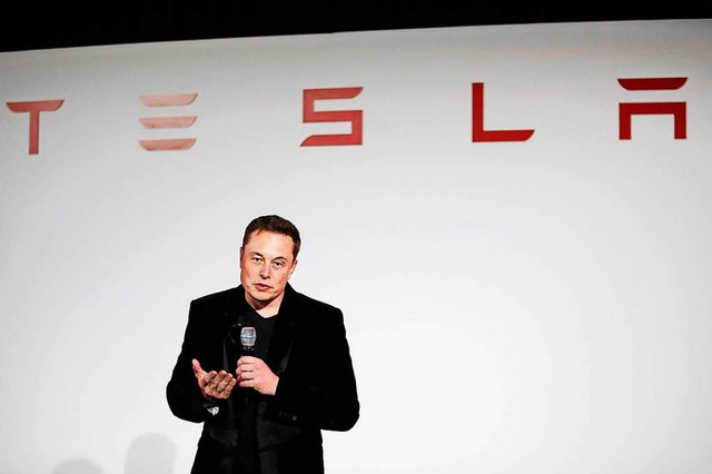 Elon Musk, Chef des Elektroautoherstel... eine Klage der US-Brsenaufsicht SEC.  | Foto: dpa