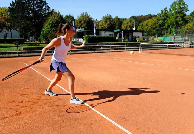 Der Tennisclub Denzlingen  will sieben...er Anlage an der Jahnstrae erneuern.   | Foto: Zimmermann