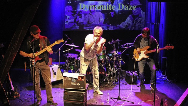 Die Band Dynamite Daze mchte der Musi...ntiert daher einen alternativen Blues.  | Foto: Michelle Gntert