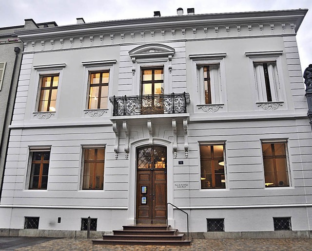 Die Villa aus dem Jahre 1860/62 steht ...Wildt&#8217;schen Haus am Petersplatz.  | Foto: Daniel Gramespacher