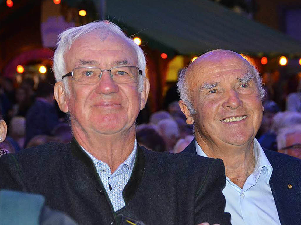 Ortenauer Weinexperten: Winfried Kninger (l.) und Gerhard Hurst