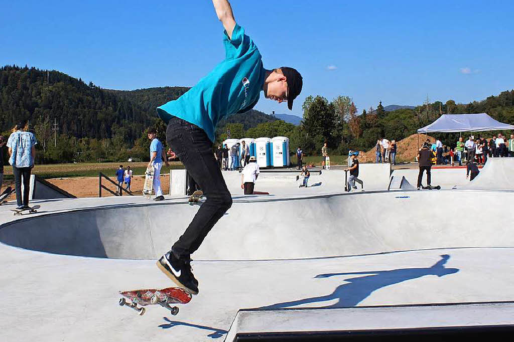 So gut kommt der neue Skaterpark in Schopfheim an