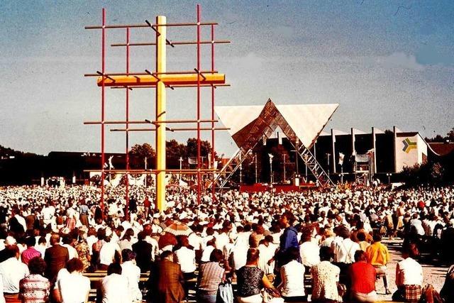 Als 80000 Menschen in Freiburg ihren Glauben feierten – mit Mutter Teresa