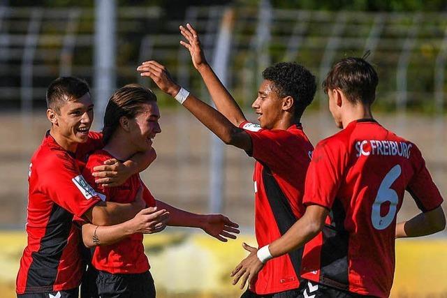 Di Giusto sichert SC-Junioren drei Punkte gegen FSV Frankfurt