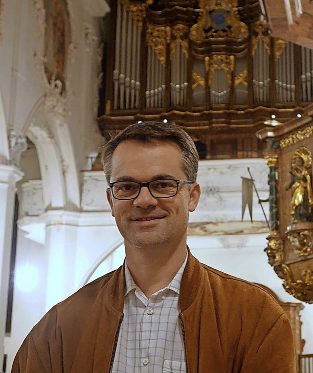 Organist Pascal Marsault  | Foto: Roswitha Frey