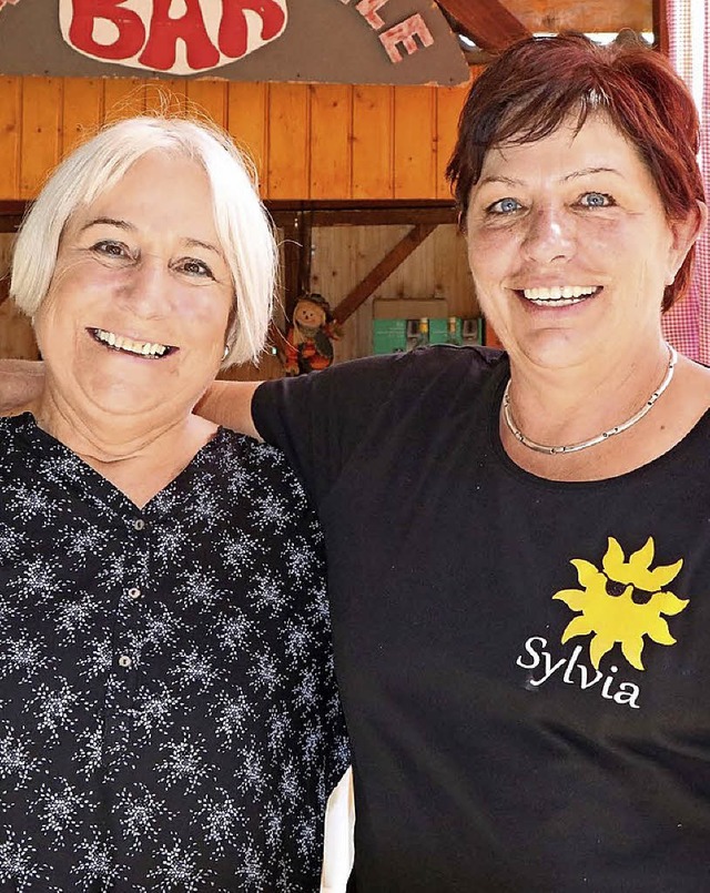 Ein Frauen-Duo fhrt den MGV Sunshine:...ks) und Vorsitzende Sylvia Schumacher.  | Foto: U. Hiller