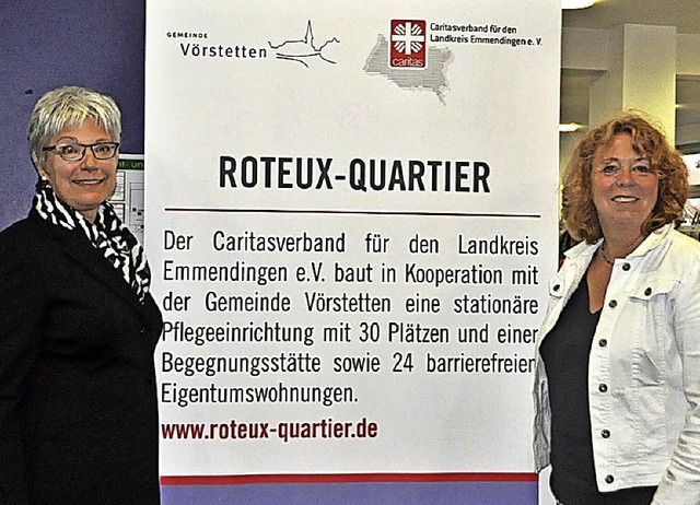 Mathea Schneider (links) und Birgitt R...rgerschaftliches Engagement frdern.   | Foto: Herbert Geisler