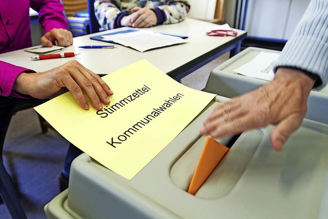 Bis zur Kommunalwahl im Mai dauert es ...te, Personen und die Wahlkampftaktik.   | Foto: dpa/Julius Steckmeister