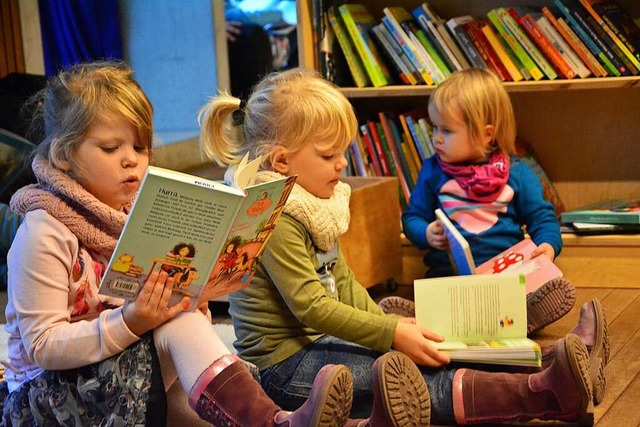 Die Bibliothek ist das Kernstck der L...nter anderem  mit der Kinderbuchmesse.  | Foto: Barbara Ruda