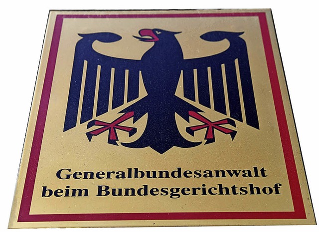 Der Generalbundesanwalt und die schsische Behrden arbeiteten zusammen.  | Foto: dpa&#8194;&#8194;
