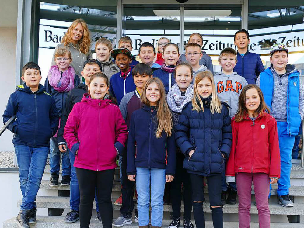 Klasse 4b der Julius-Leber-Schule aus Gündlingen Klasse 4b der Julius-Leber-Schule aus Gündlingen