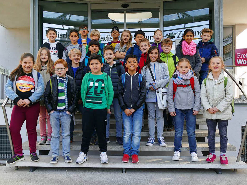 Klasse 4a der Wilhelm-August-Lay-Schule aus Btzingen