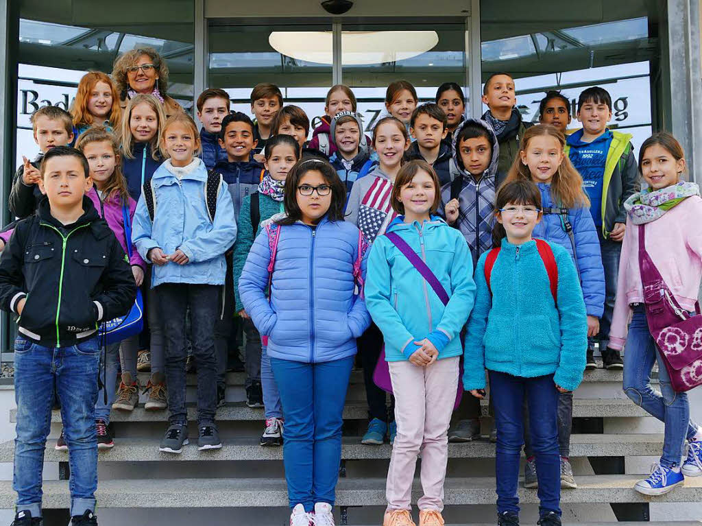 Klasse 4b der Wilhelm-August-Lay-Schule aus Btzingen