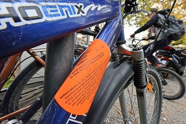 Radabstellpltze Holzmarkt Fahrrder Rad Radfahrer Parkpltze.  | Foto: Michael Bamberger