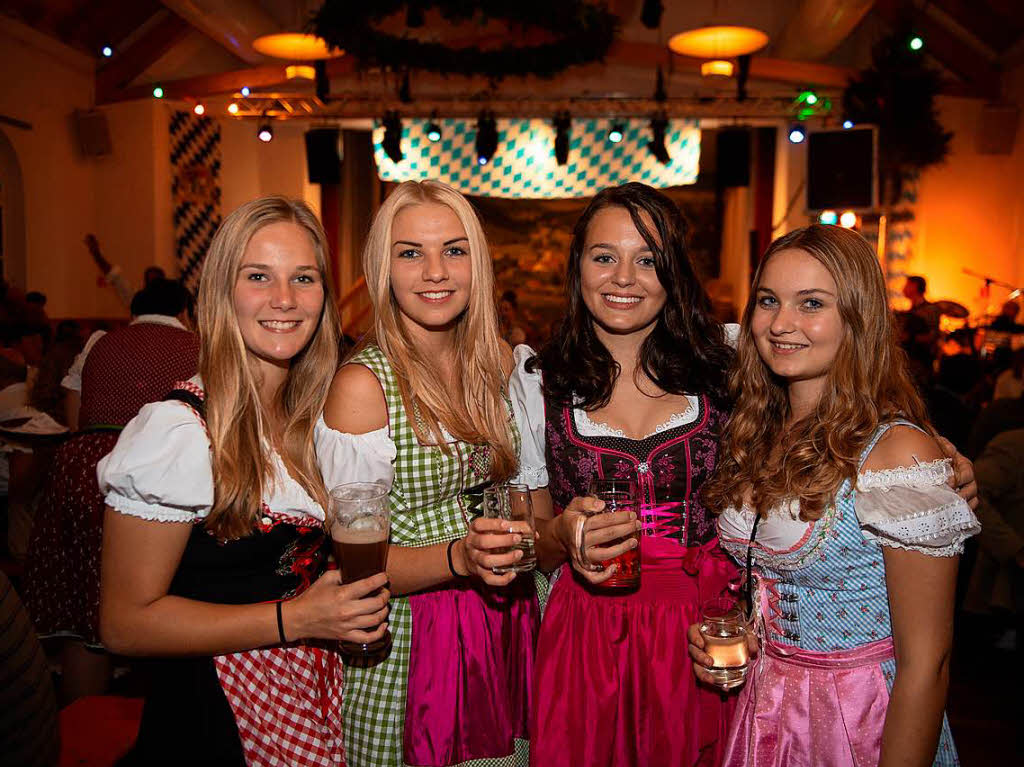 Party pur beim Oktoberfest in Lenzkirch.