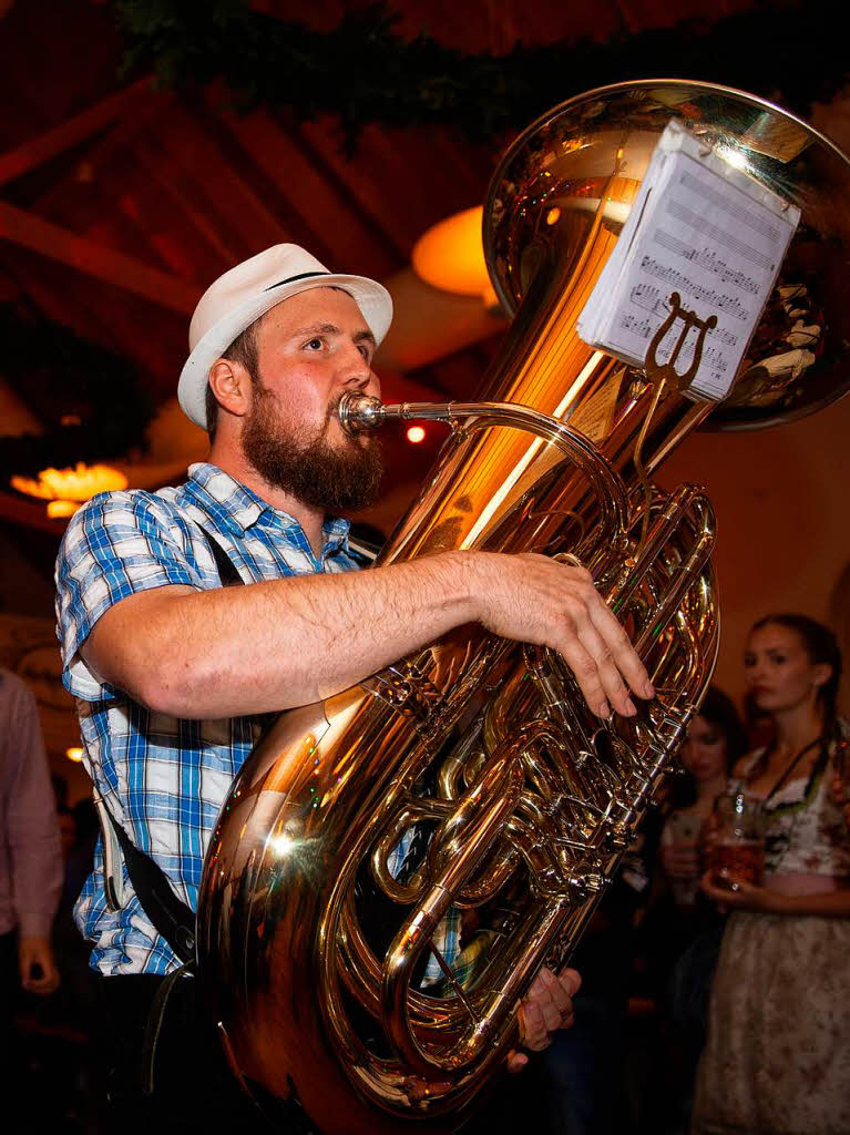 Party pur beim Oktoberfest in Lenzkirch.