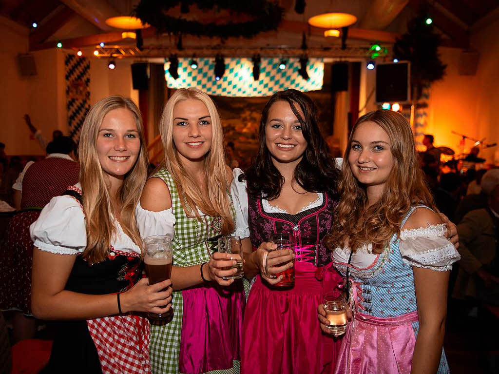 Party pur beim Oktoberfest in Lenzkirch.