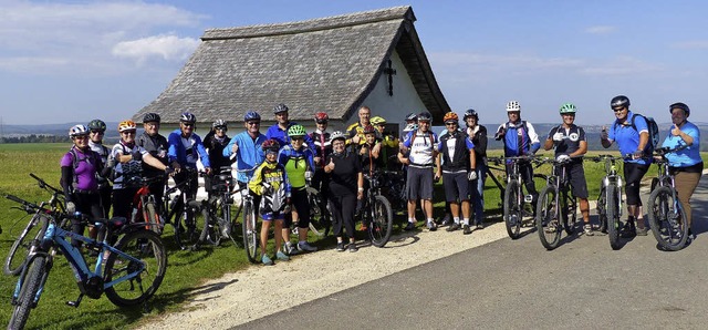 27 Radfahrer beteiligten sich an der A... unterschiedlichen Touren die Region.   | Foto: Seifermann