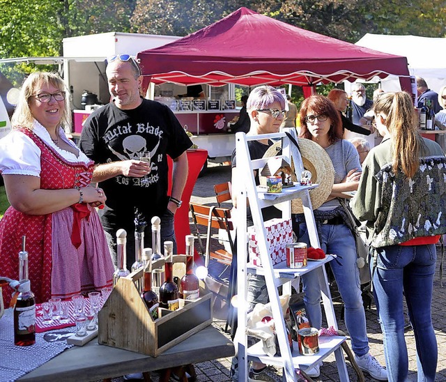 Produkte aus der Region gab es in Hlle und Flle.   | Foto: Wolfgang Knstle