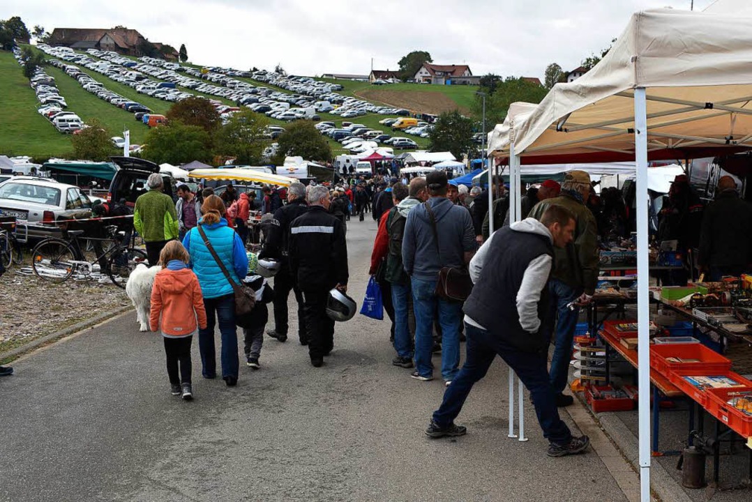 Oldtimer-Teilemarkt in Freiamt lockt tausende Besucher an - Freiamt