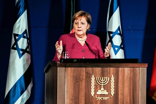 Merkel in Israel  | Foto: dpa