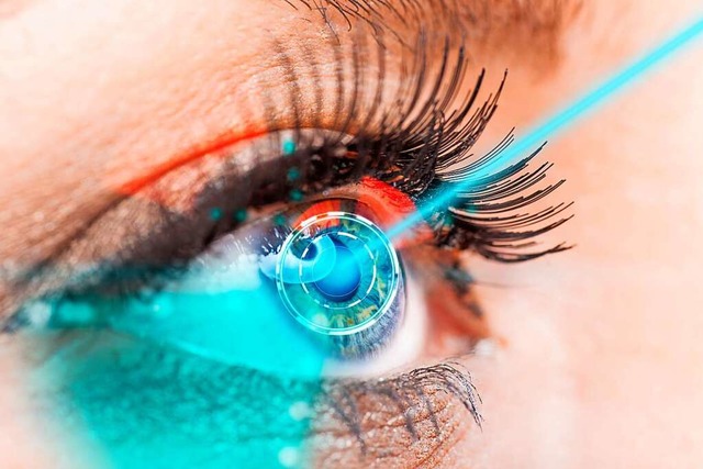 Augenbehandlung mittels eines Laserstrahls  | Foto: Lukas Gojda