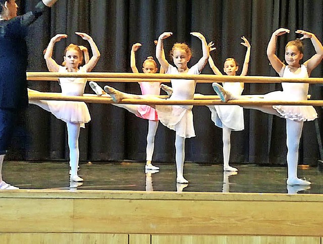 Kleine &#8222;Ballettmuse&#8220; komm... werden knnen Kinder ab vier Jahren.   | Foto: Verein