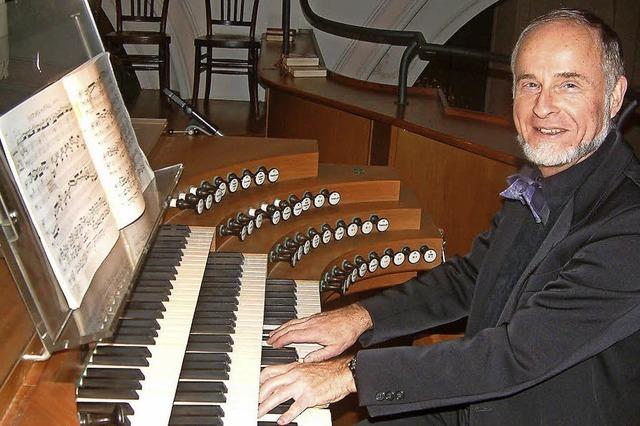 Der ehemalige Bezirkskantor Michael Felix gibt am Sonntag, 7. Oktober, Orgelkonzert in der Kirche in Murg-Hänner