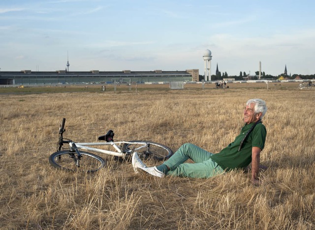 &#8230; und das Relaxen auf dem Tempelhofer Feld.   | Foto: Fotos: sel