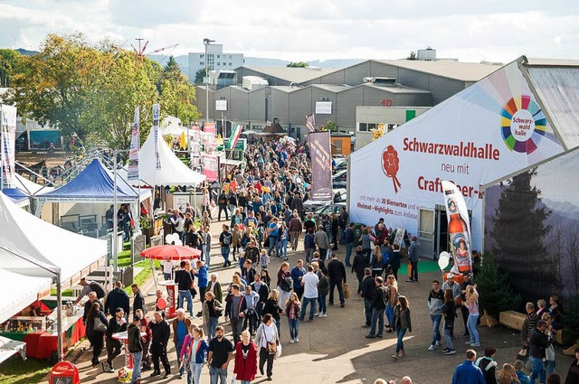 79238 Menschen haben die Oberrheinmesse in Offenburg besucht.   | Foto:  Tauscher/Messe Offenburg