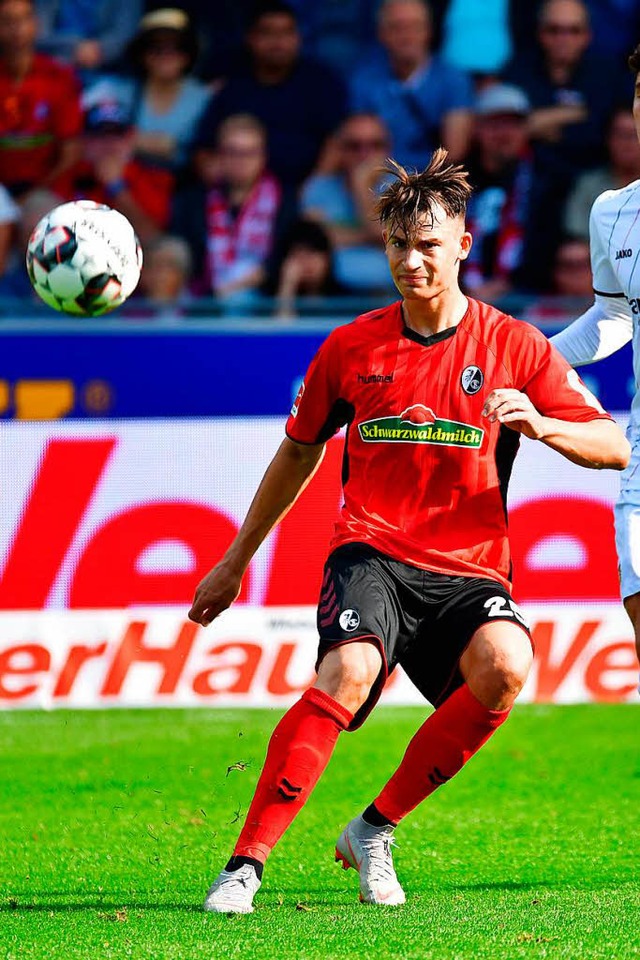 Gerade noch fr den SC Freiburg gegen ...tionalmannschaft unterwegs: Robin Koch  | Foto: achim keller