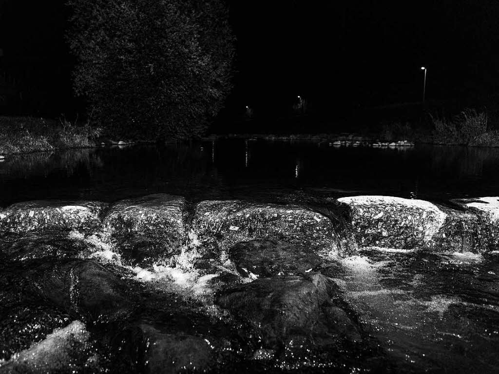 Dreisam bei Nacht Dreisam bei Nacht