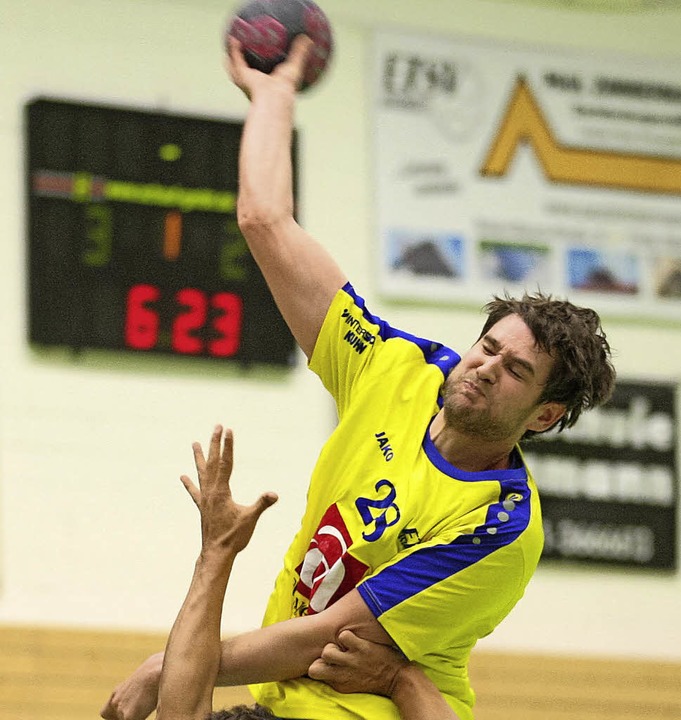 <BZ-FotoAnlauf>Handball:</BZ-FotoAnlau...as Welle warf fünf Tore für den ETSV.   | Foto: Alexandra Buss
